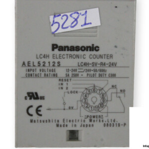 panasonic-LC4H-SV-R4-24V-lcd-electronic-counter-(used)