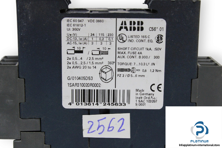 abb-1sar310020r0002-time-delay-relay-used-2