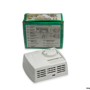 Fantini Cosmi C16 Electromechanical Room Thermostats