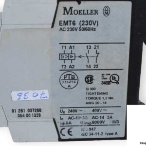 Moeller EMT6 (230V) Thermistor Overload Relay
