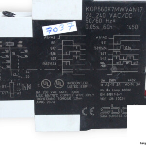 SBC KOP560K7MWVAN17 Timer