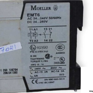 Moeller EMT6 Thermistor Overload Relay