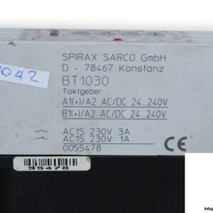 Spirax Sarco BT1030 Blowdown Program Control