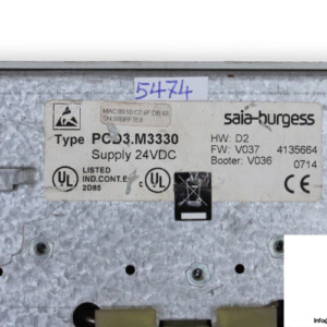 Saia-Burgess PCD3.M3330 CPU Basic Module