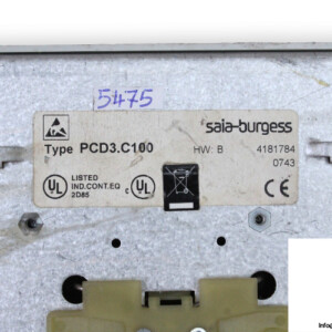 Saia-Burgess PCD3.C100 Extension Module Holder