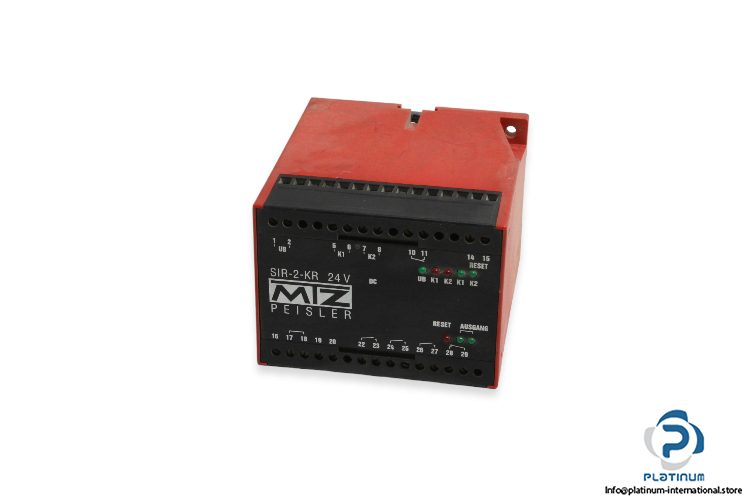 mtz-peisler-SIR-2-KR-safety-relay