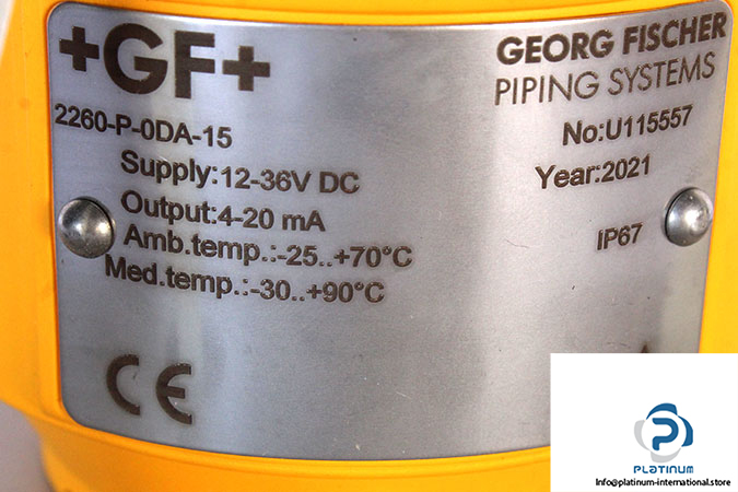 gf-2260-P-0DA-15-U115557-ultrasonic-level-transmitter-new-2