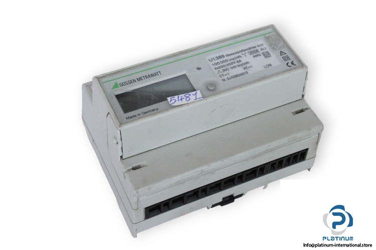 gossen-U1387-electronic-active-energy-meter-(used)-1