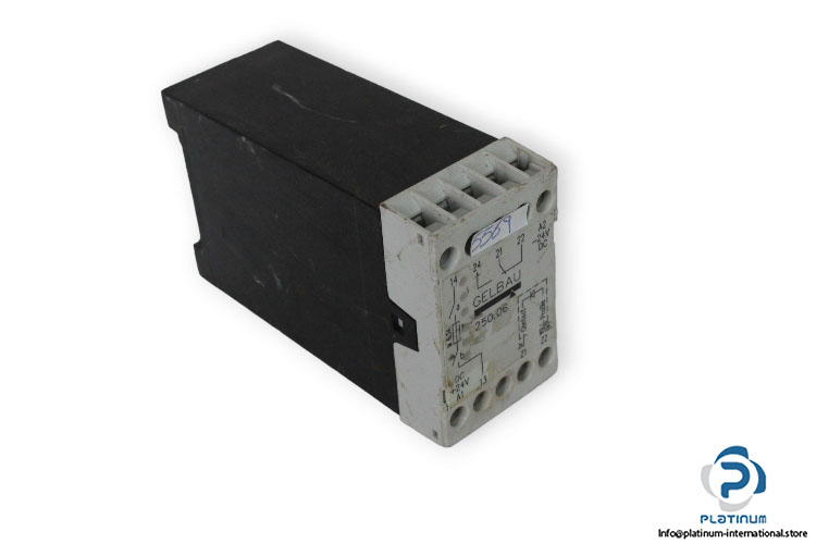 gelbau-250.06-safety-relay-used