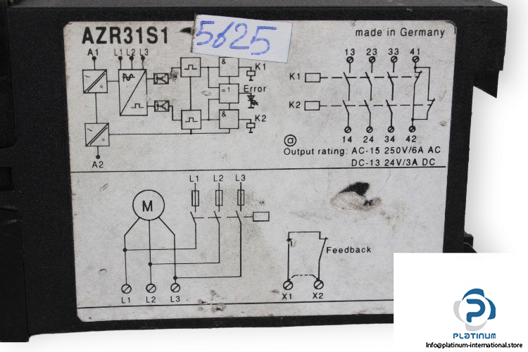 Schmersal-AZR31S1-safety-relay-(used)-2