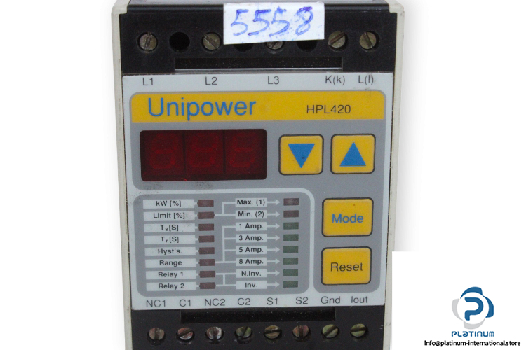 unipower-HPL-420-load-monitor-used-3