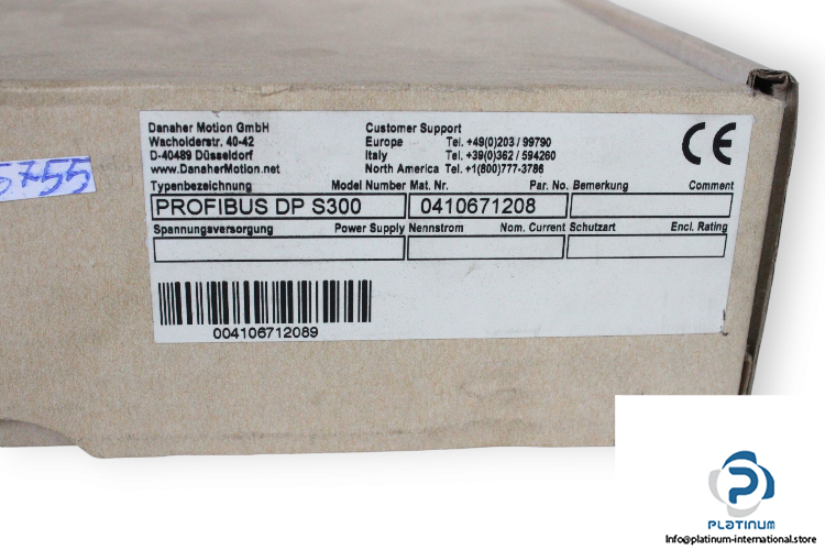 danaher-motion-PROFIBUS-DP-S300-circuit-board-new-5