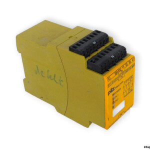 pilz-PNOZ-X3P-24VDC-24VAC-3N_O-1N_C-1SO-safety-relay-(used)