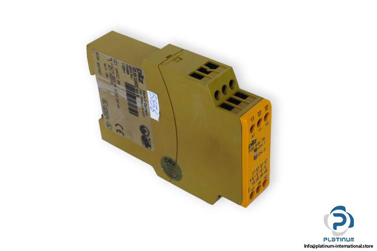 pilz-PZE-X4V-3_24VDC-4N_O-FIX-safety-relay-(used)