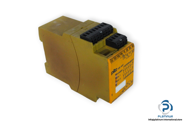 pilz-PZE-X5P-24VDC-5N_O-2SO-safety-relay-(used)