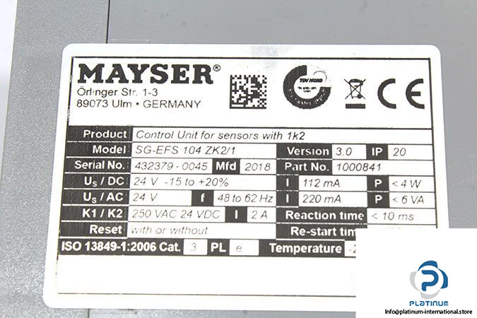 mayser-SG-EFS-104-ZK2_1-control-unit-(New)-2