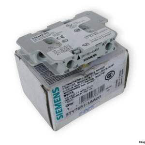 Siemens 3TY7561-1AA00 Auxiliary Switch Block
