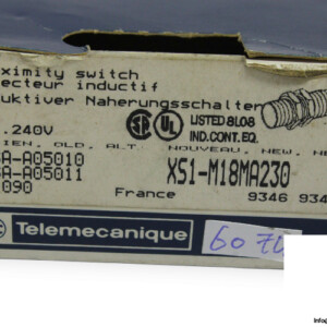 Telemecanique XS1-M18MA230 Inductive Proximity Switch
