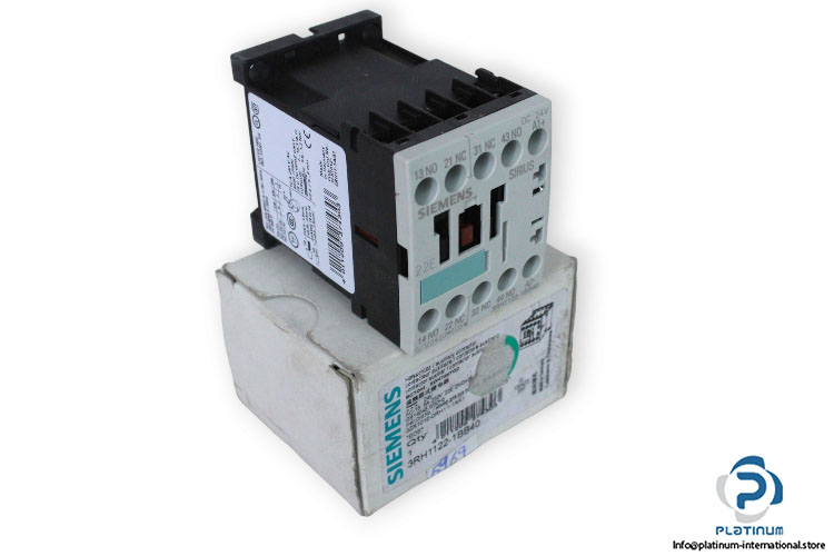 siemens-3RH1122-1BB40-contactor-relay-(new)