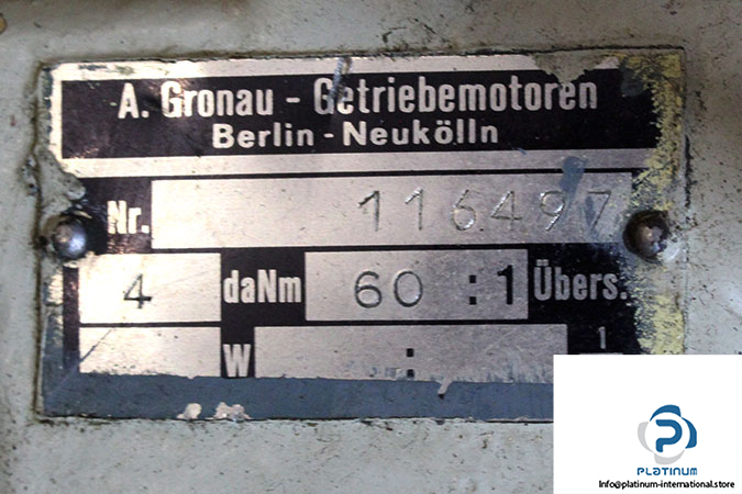loher-A63A-4-gear-motor-2-used