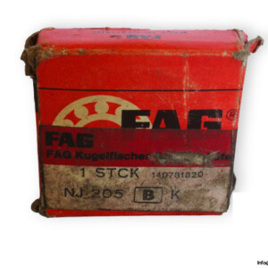 fag-NJ205-cylindrical-roller-bearing-(new)-(carton)