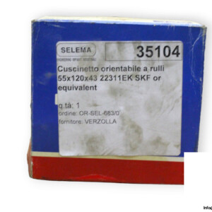 skf-22311-EK-spherical-roller-bearing-(new)-(carton)