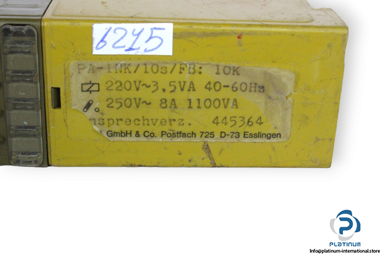 pilz-PA-1NK_10S_FB-10K-timer-(used)-2