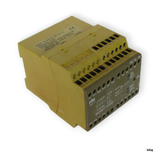 pilz-PNOZ-15-24VDC-3S-1S-1O-safety-relay-(used)
