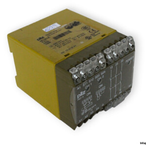 pilz-PST-3-230-VAC-safety-relay-(used)
