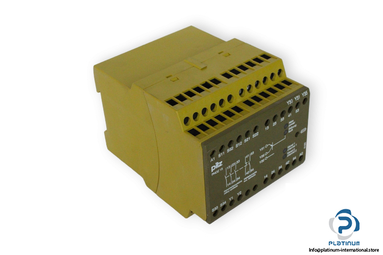 pilz-PZOZ-15-24VDC-3N_O-1N_C-safety-relay-(used)