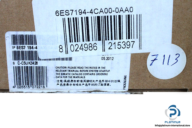 siemens-6ES7194-4CA00-0AA0-connection-module-(New)-3
