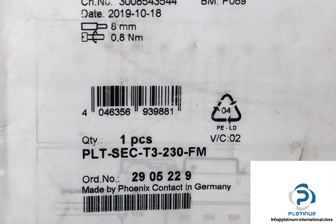 phoenix-contact-PLT-SEC-T3-230-FM-surge-protection-device-(new)-2
