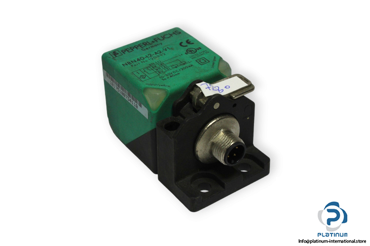 pepperl-fuchs-NBN40-L2-A2-V1-inductive-sensor-used