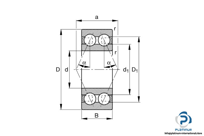 fag-3310-bd-tvh-double-row-angular-contact-ball-bearing-2