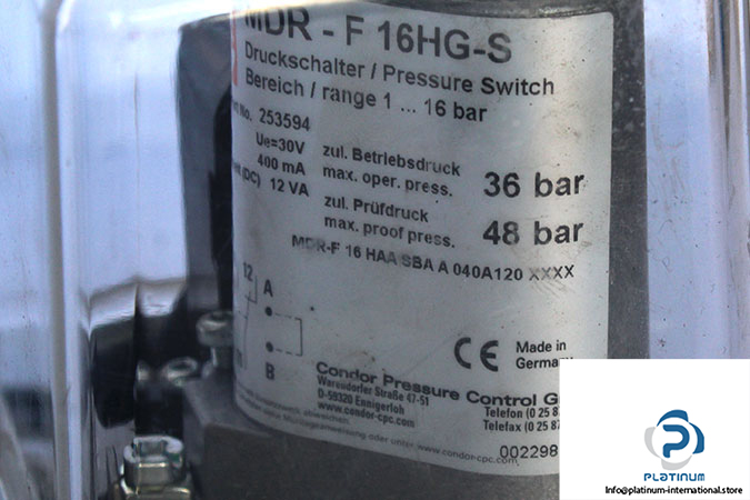control-MDR-F-16HG-S-pressure-switch-(used)-2