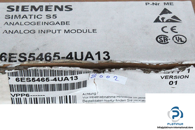 siemens-6ES5465-4UA13-analog-input-module-(new)-5