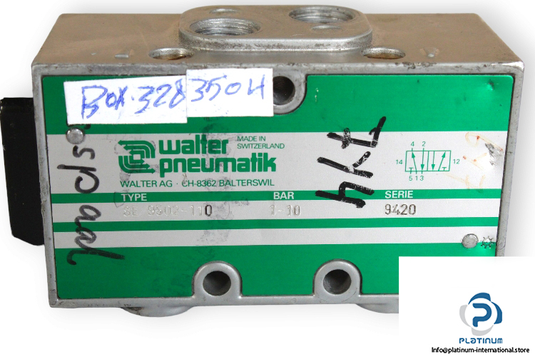Walter-pmeumatik-SE-9502-110-single-solenoid-valve-24-vac-(used)-2