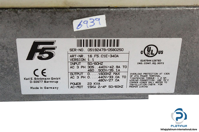 keb-16.F5.C1E-340A-drive-speed-controller-(used)-3