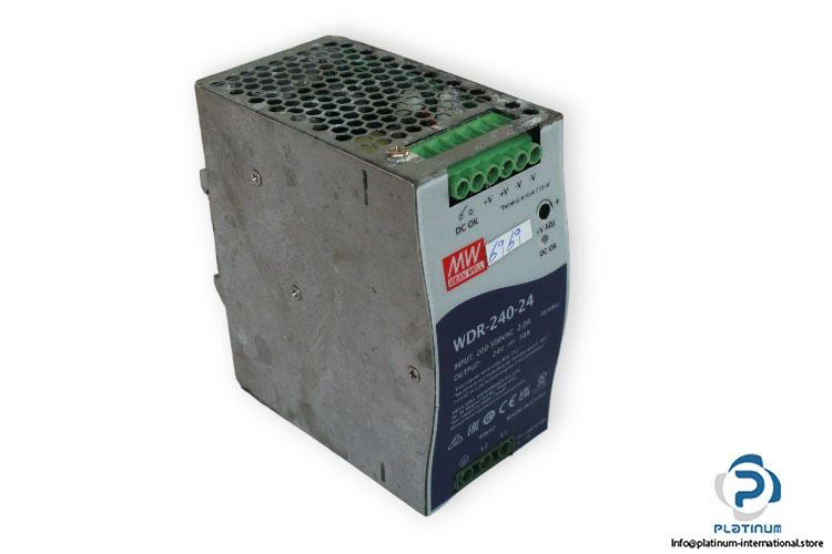 mean-well-WDR-240-24-power-supply-(used)