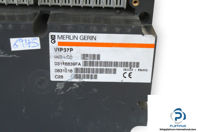 merlin-gerin-VIP37P-protection-relay-(Used)-2