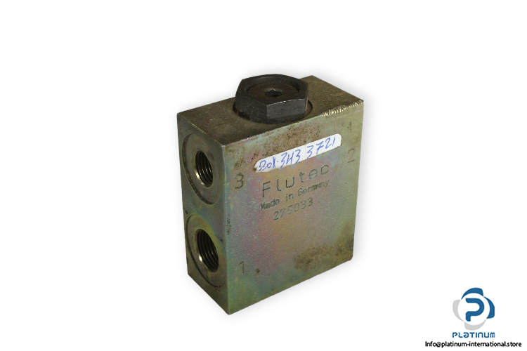Flutec-275033-inline-connection-housing-(used)