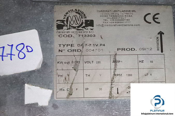 ventilazione-DA-7-7-1V.P4-centrifugal-fan-(Used)-2