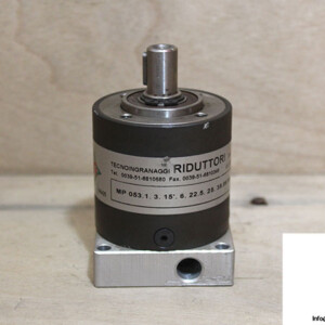 Riduttori MP 053.1.3.15’.6.22.5.25.38.89.M5 Planetary Gearbox