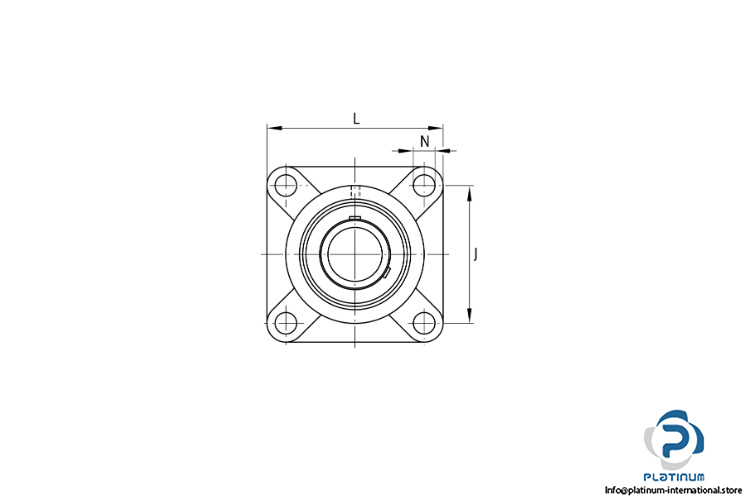 Fag-F208-flanged-housing-(new)-(carton)-2