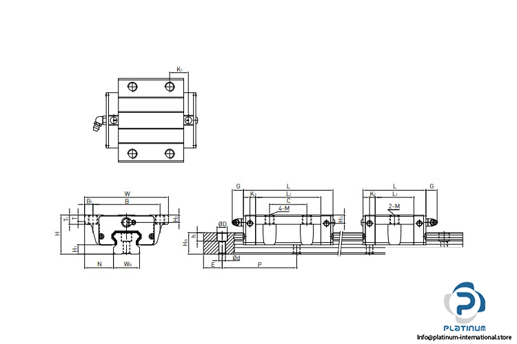 hiwin-QEW15CA-linear-guideway-block-(new)-2