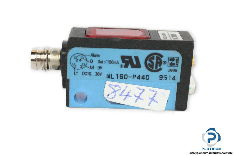sick-WL160-P440-photoelectric-retro-reflective-sensor-used-2