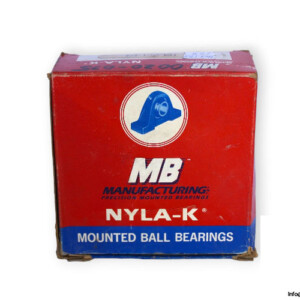 MB FC4-25-1 1/4 Four-Bolt Square Flange Unit