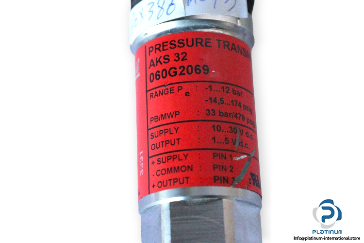 Danfoss-AKS-32-060G2069-pressure-transmitter-(used)-2