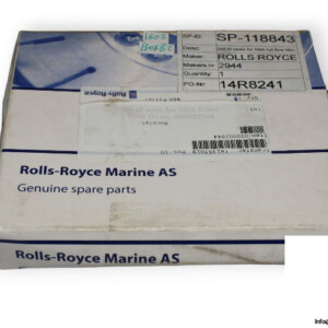 Rolls-Royce SP-118843 Seal KIT