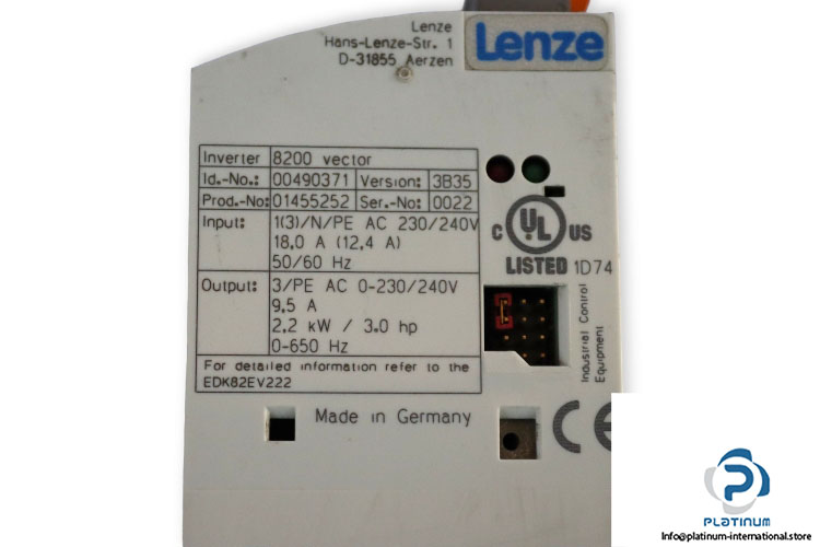 lenze-E82EV222_2C-frequency-inverter-(used)-1